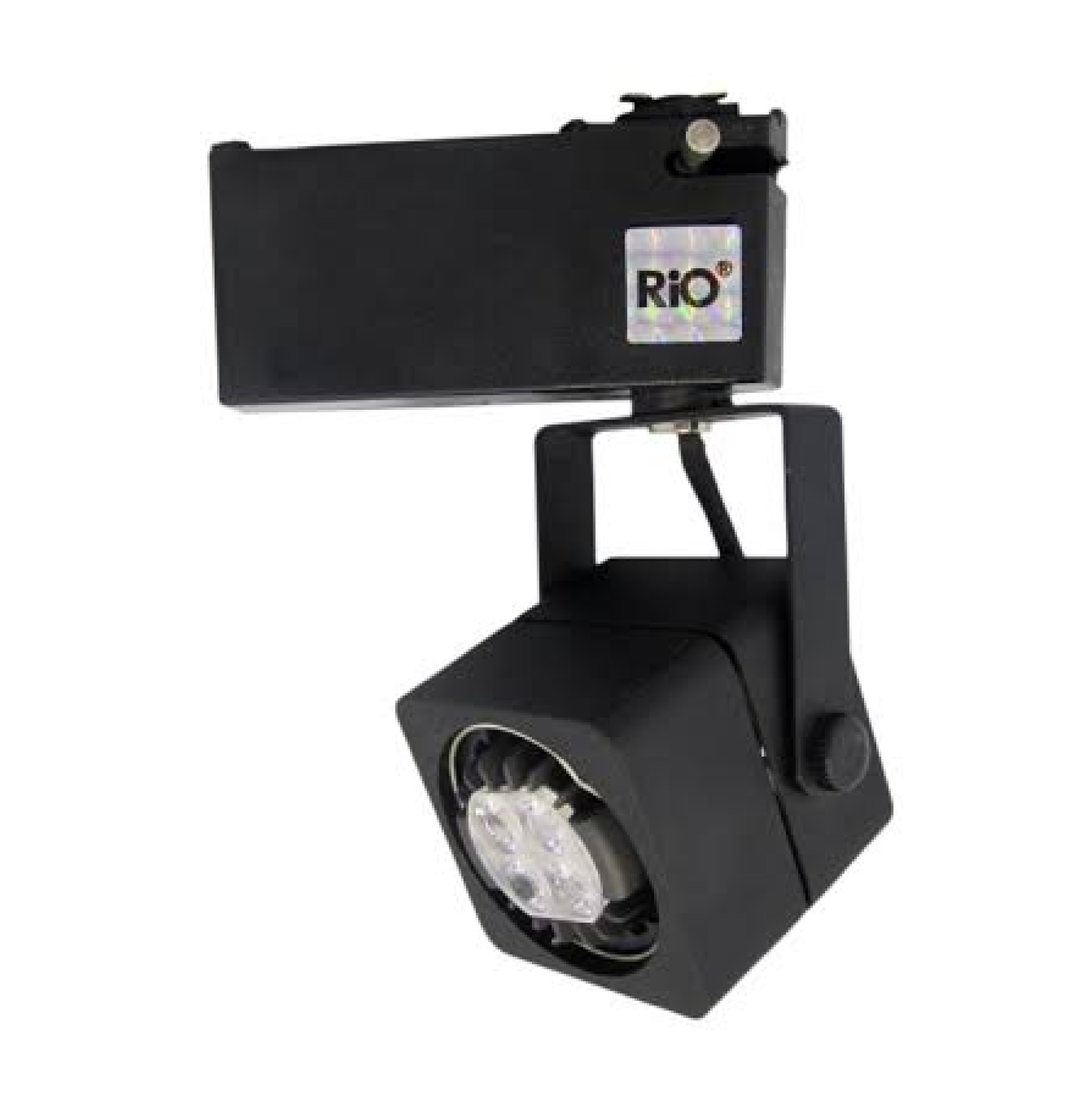 SPOT PARA RIEL CUADRADO GU10 NEGRO MERCURY REF IDL52