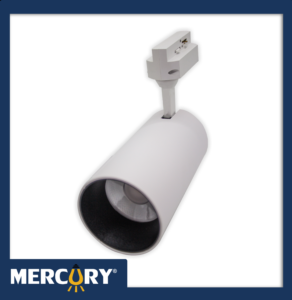 SPOT LED PARA RIEL 30W 6500K LISO BLANCO IDL03  MERCURY