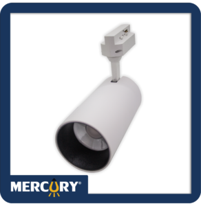 SPOT LED PARA RIEL 30W 3500K BL LISO MERCURY IDL06