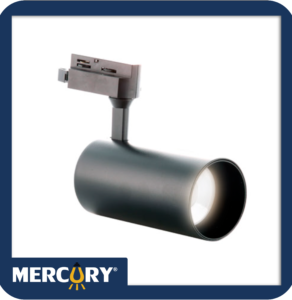 SPOT LED PARA RIEL 20W 6500K NEGRO IDL08 MERCURY