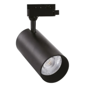 SPOT LED PARA RIEL 20W 4000K NEGRO CILINDRO MERCURY IDL14