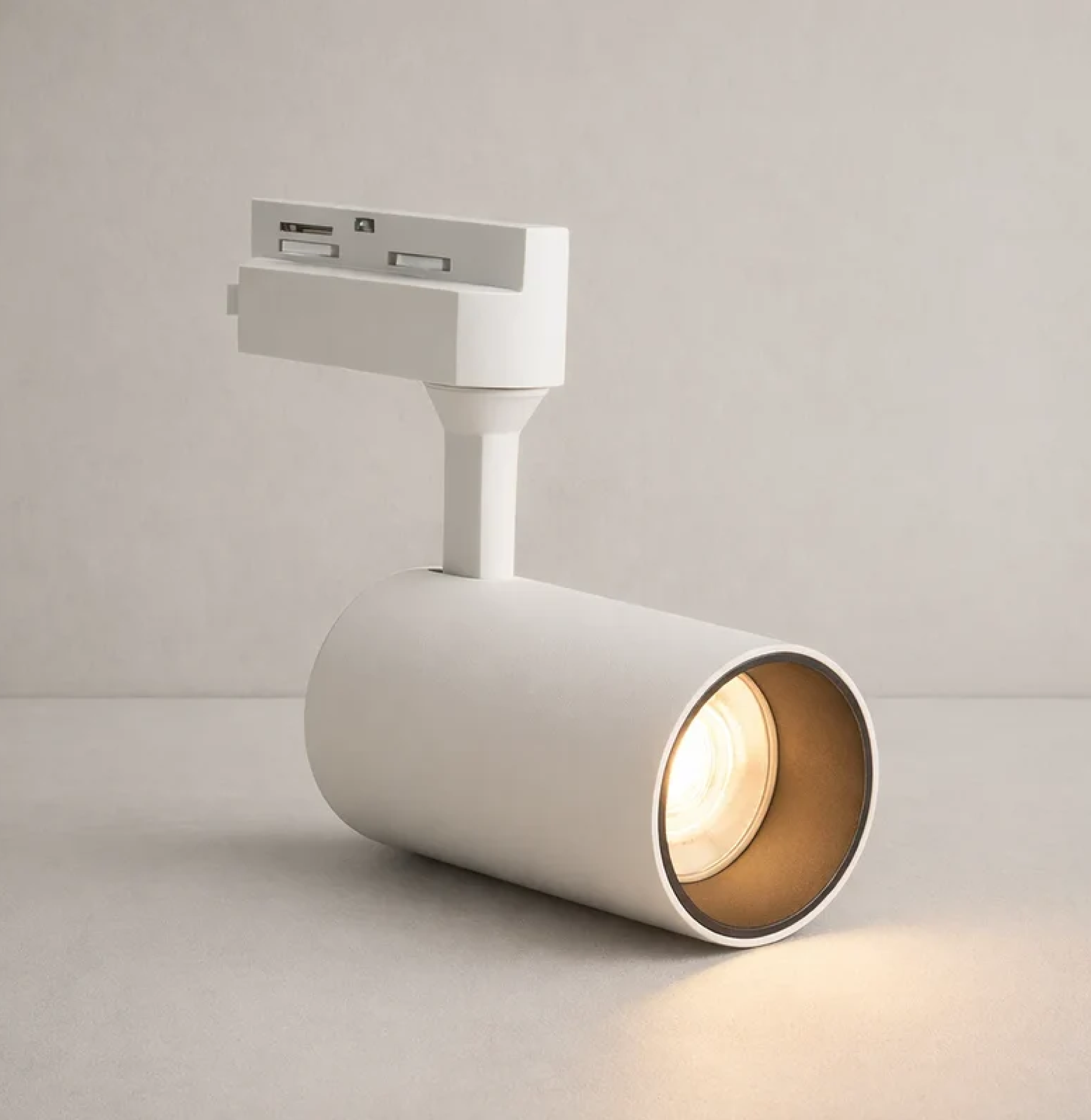 SPOT LED PARA RIEL 10W 3500K BL LISO MERCURY IDL04 - Imagen 2