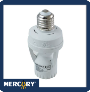 SENSOR PORTALAMPARA E-27 MERCURY ESE03