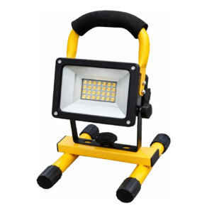 REFLECTOR LED 30W 6500K RECARGABLE C/BASE AMARILLO MERCURY ILE13