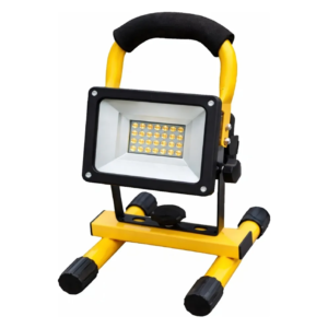 REFLECTOR LED 30W 6500K RECARGABLE C/BASE AMARILLO MERCURY ILE13
