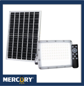 REFLECTOR LED 200W 6500K SOLAR C/PANEL IP65 MERCURY ISL34/ISL79