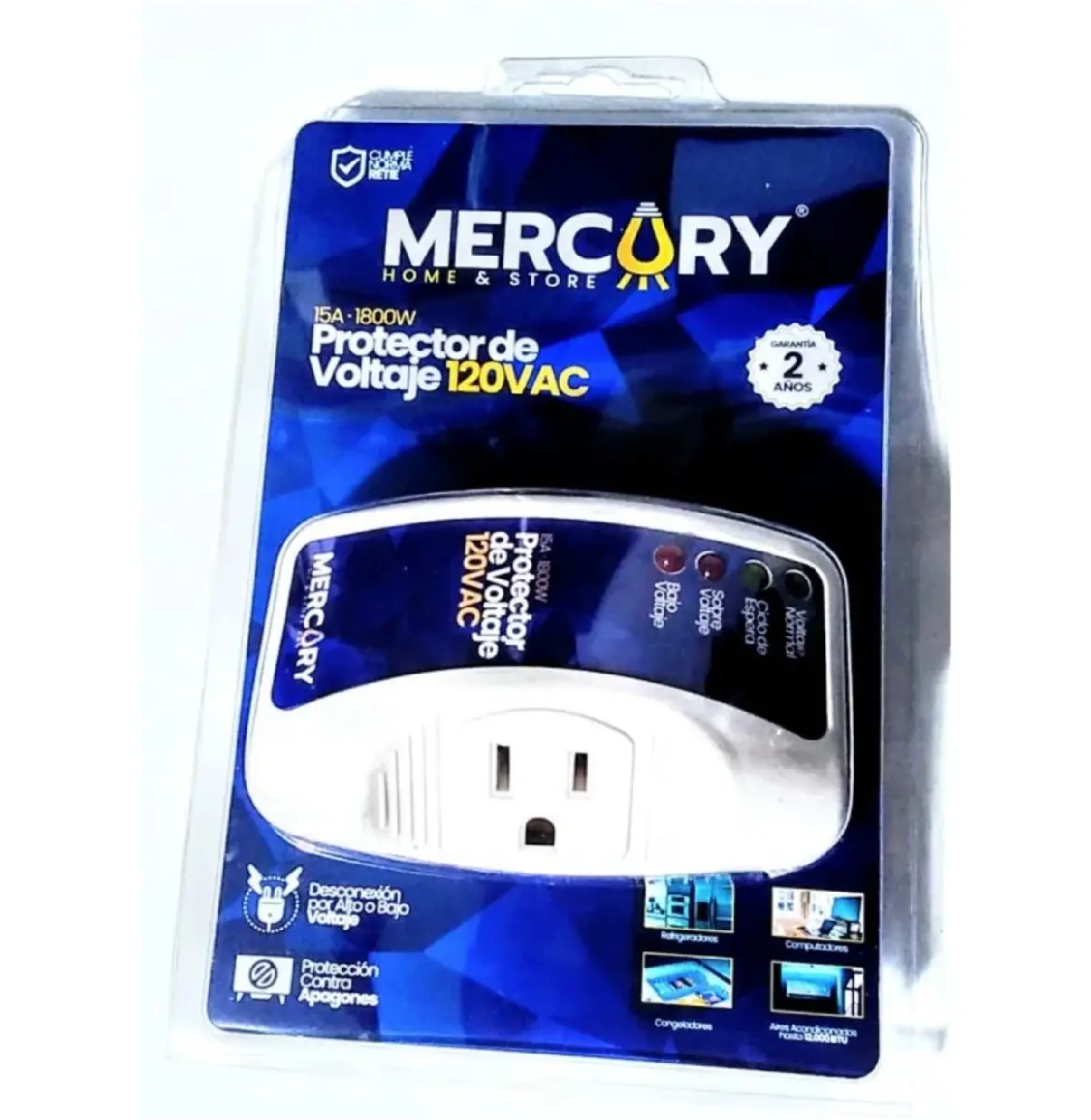 PROTECTOR DE VOLTAJE 15AMP REF ECA110 MERCURY - Imagen 2