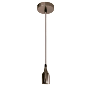 PORTALAMPARA C/BASE CROMADO E-27 IMERCURY REF IDL100