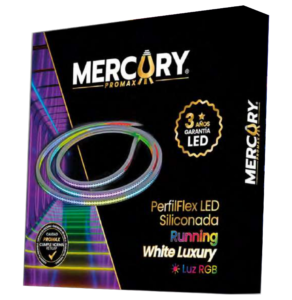 PEFILFLEX LED SILICONADO RGB RUNNING WHITE LUXURY 5VDC MERCURY ICL310