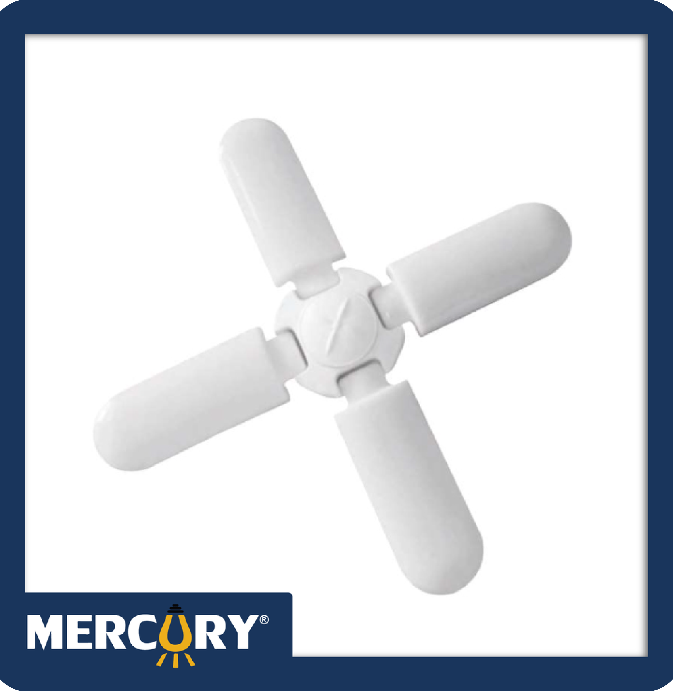 BOMBILLO LED 50W 6500K ESCUALIZABLE 4 ASPAS E27 MERCURY REF IBL48 - Imagen 2