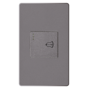 BOTON TIMBRE SENCILLO PLUS SILVER MERCURY ETI200