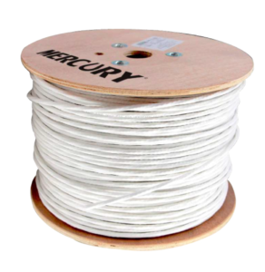 CABLE COAXIAL RG 6 95% BLANCO REF ECA05  MERCURY