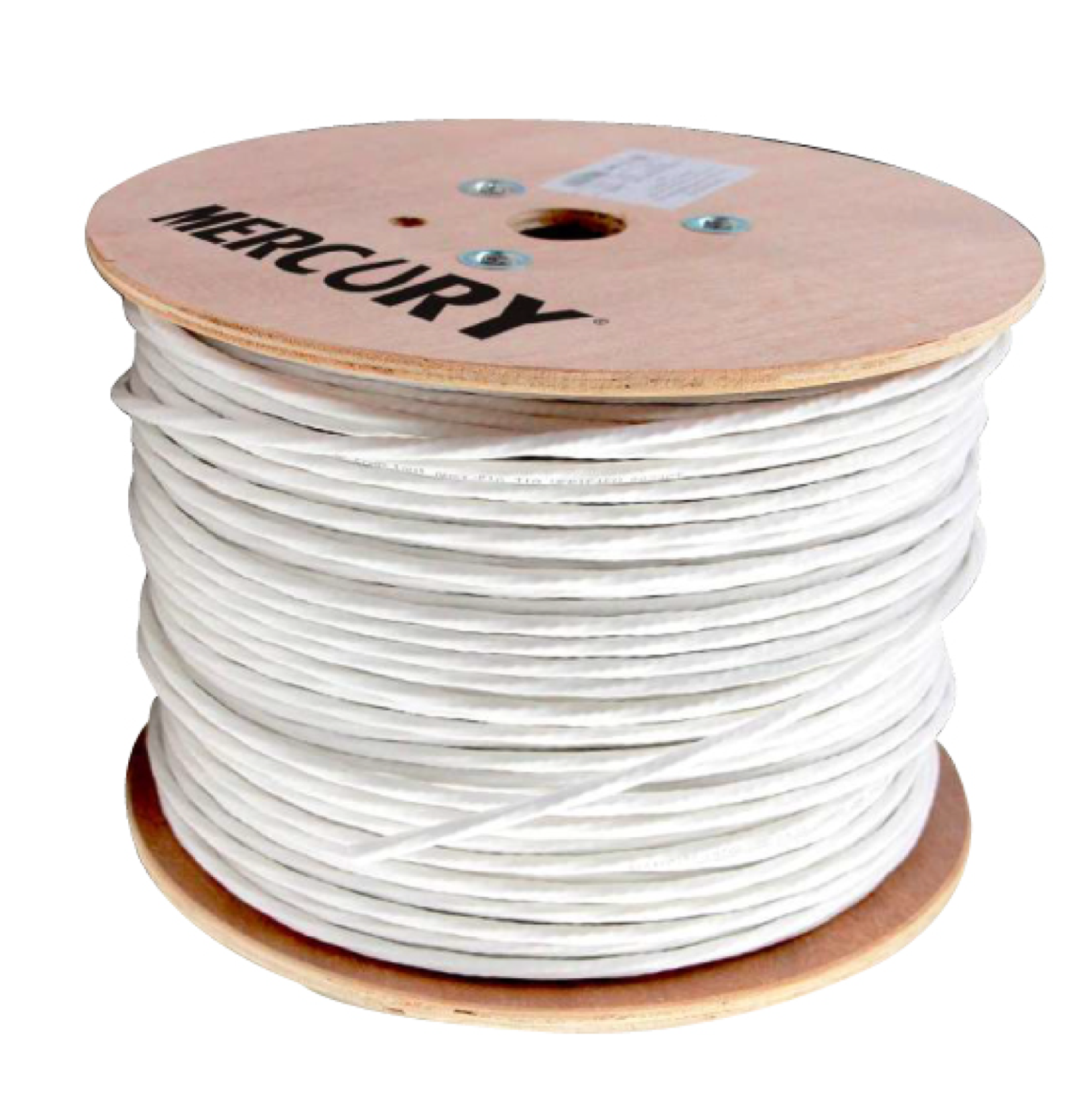 CABLE COAXIAL RG 6 95% BLANCO REF ECA05 MERCURY