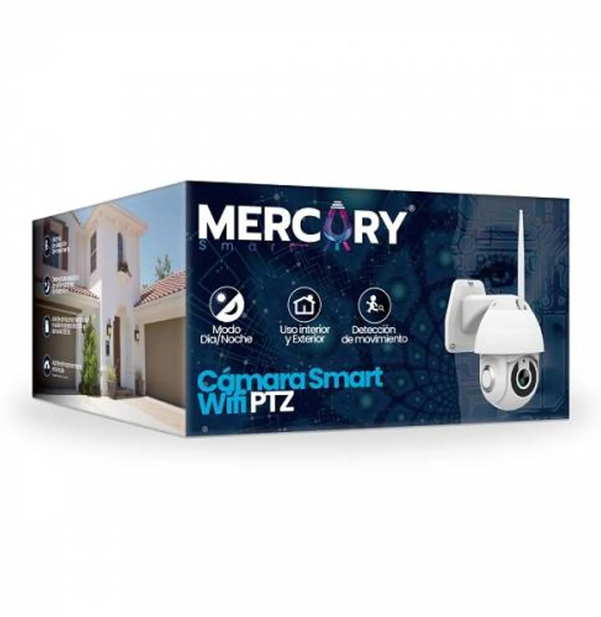 CAMARA SMART WIFI PTZ G1 EXTERIOR IP66 ROT-H355/V-110 MERCURY TIC27 - Imagen 2