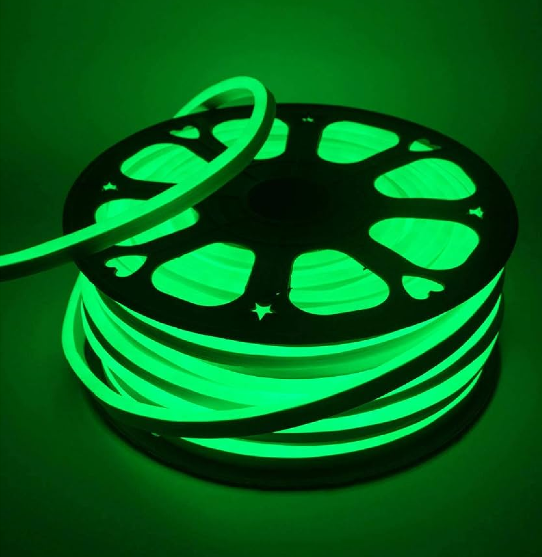CINTA LED NEON 12V 50MTR VERDE STRIP LIGHT MERCURY ICL70