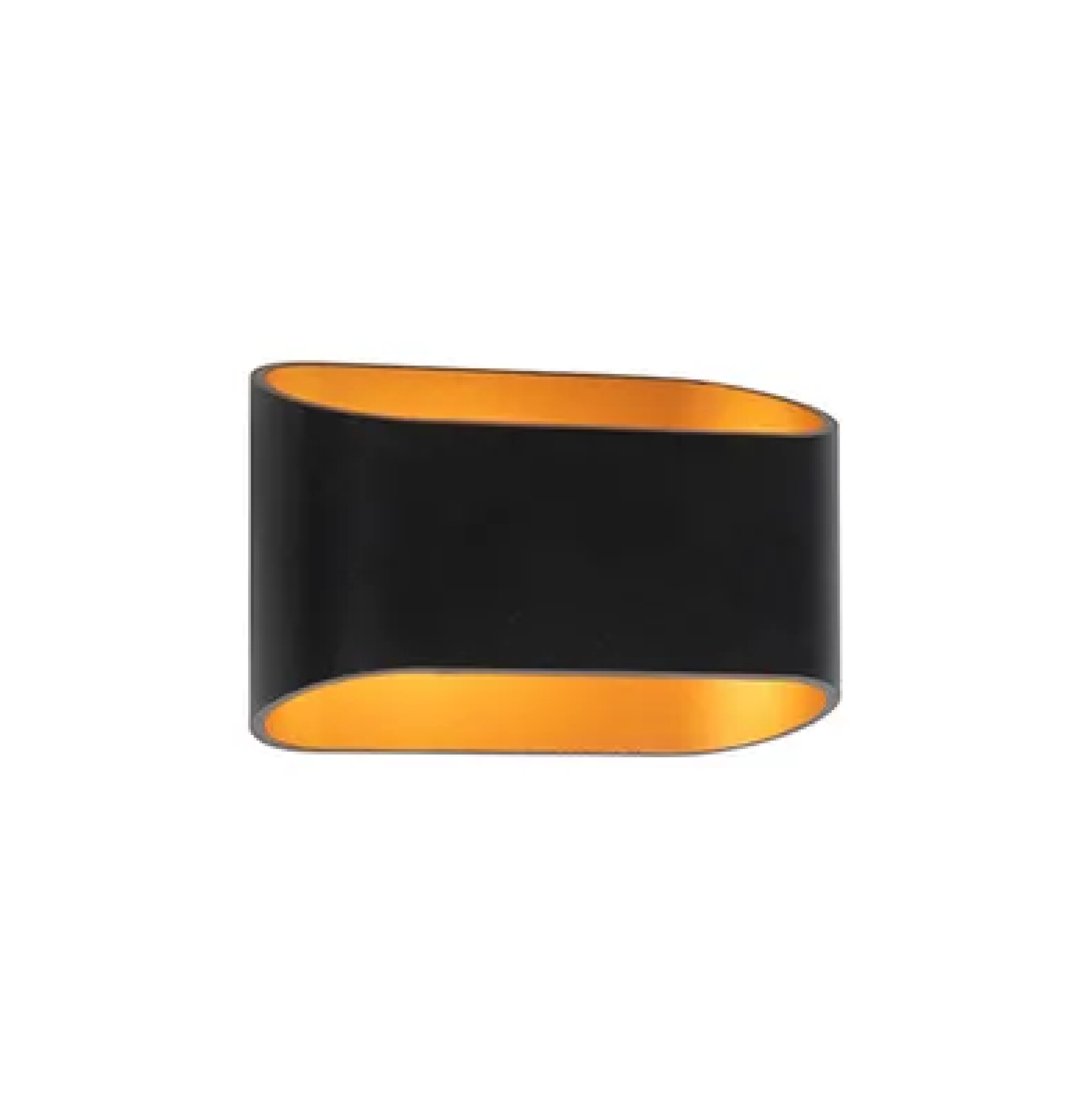 APLIQUE LED PARED 04W 3000K NEGRO - DORADO UP & DOWN EXCELL 70159