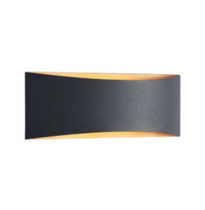 APLIQUE LED PARED 08W 3000K NEGRO - DORADO UP & DOWN EXCELL 70161