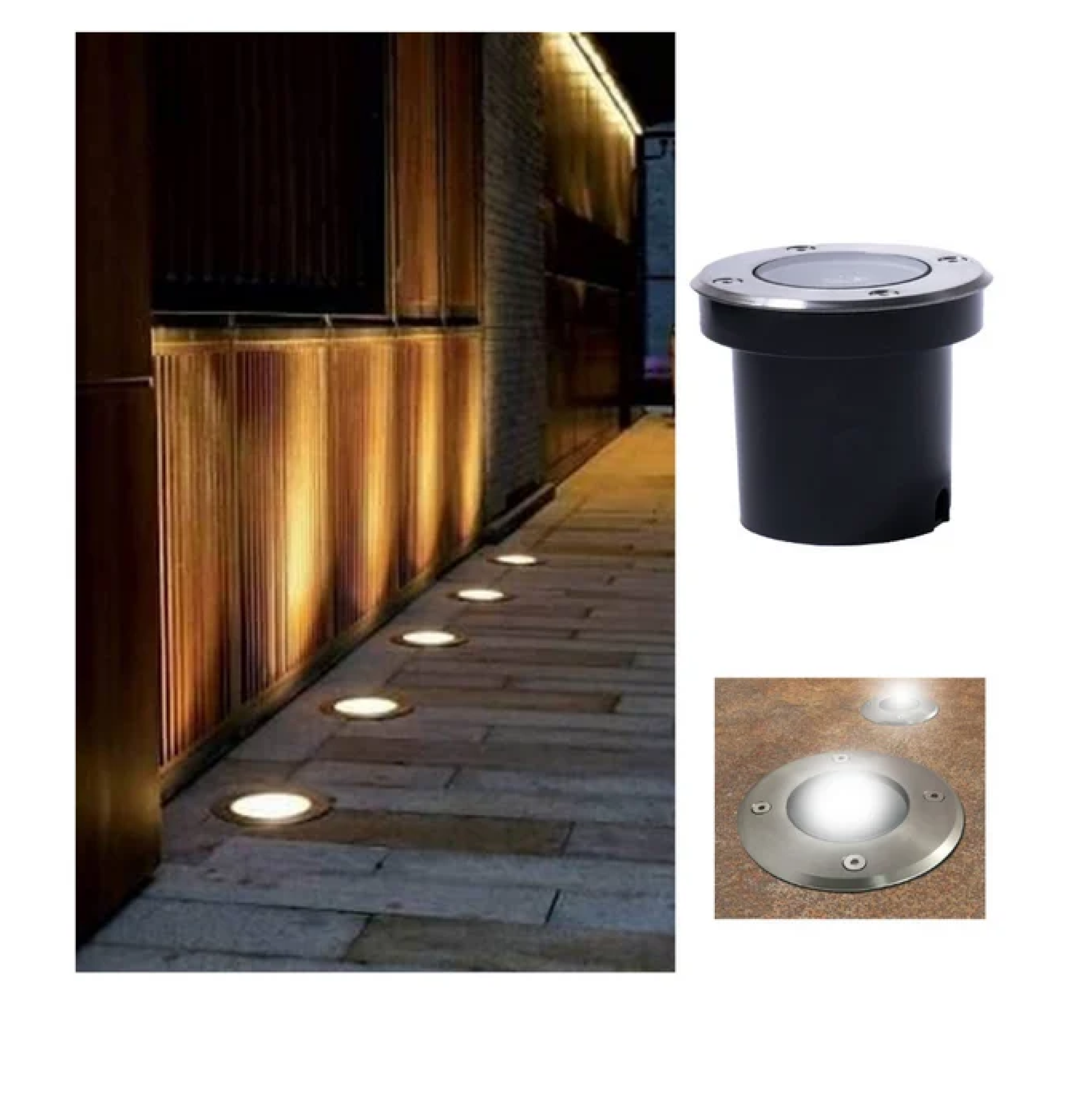 BALA DE PISO 03W 3500K SATIN EXCELL 70087 - Imagen 2