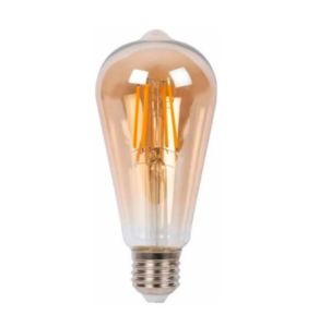 BOMBILLO LED 06W 2300K PERA FILAMENTO E27 ST64 EXCELL 5671
