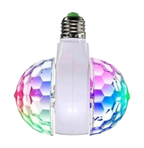 BOMBILLO LED 06W RGB GIRATORIO MDR-DT 70026 EXCELL