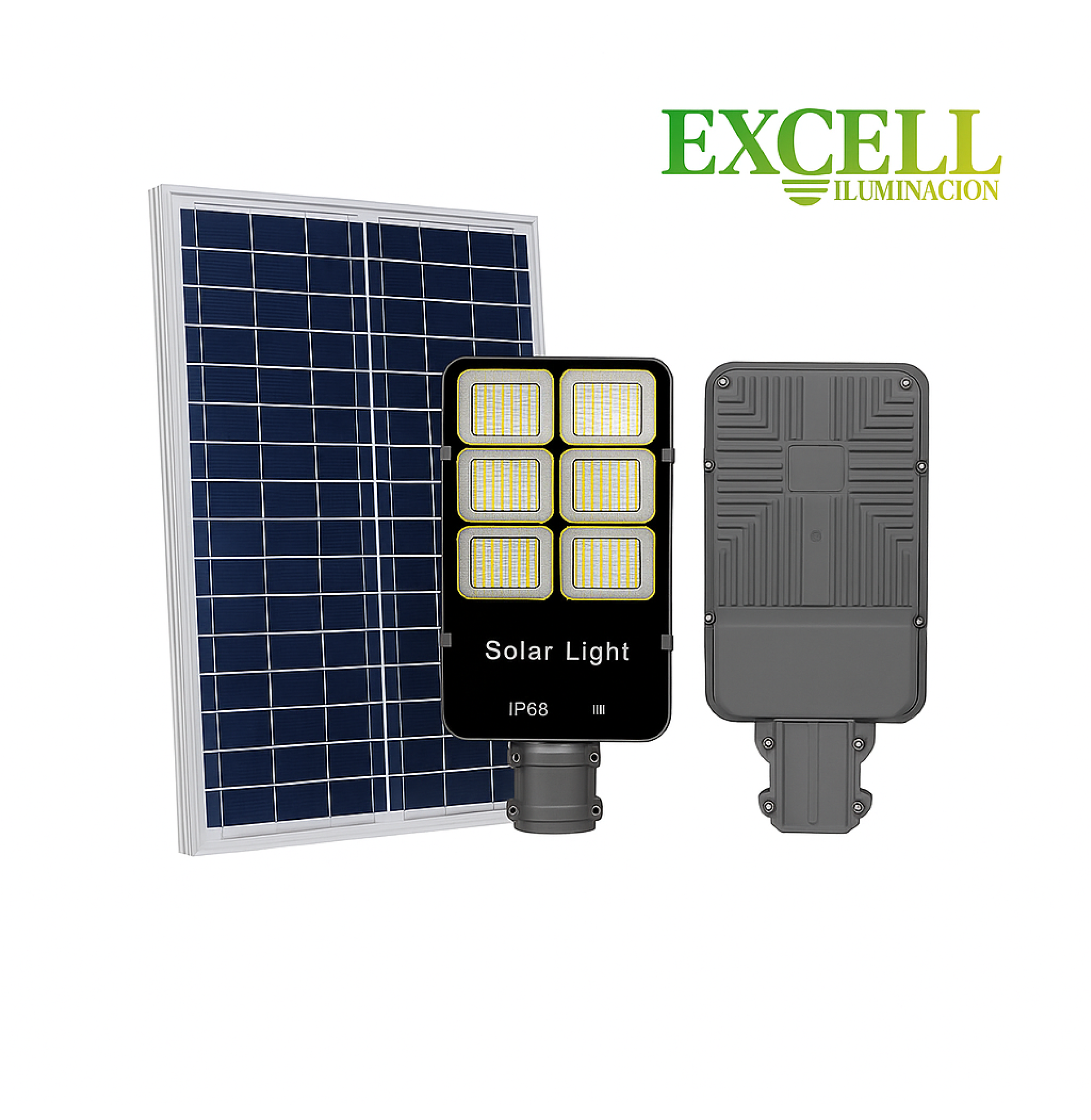 LUMINARIA LED 300W 6500K SOLAR S/CONTROL REMOTO EXCELL REF 5813 YS-6040 70013