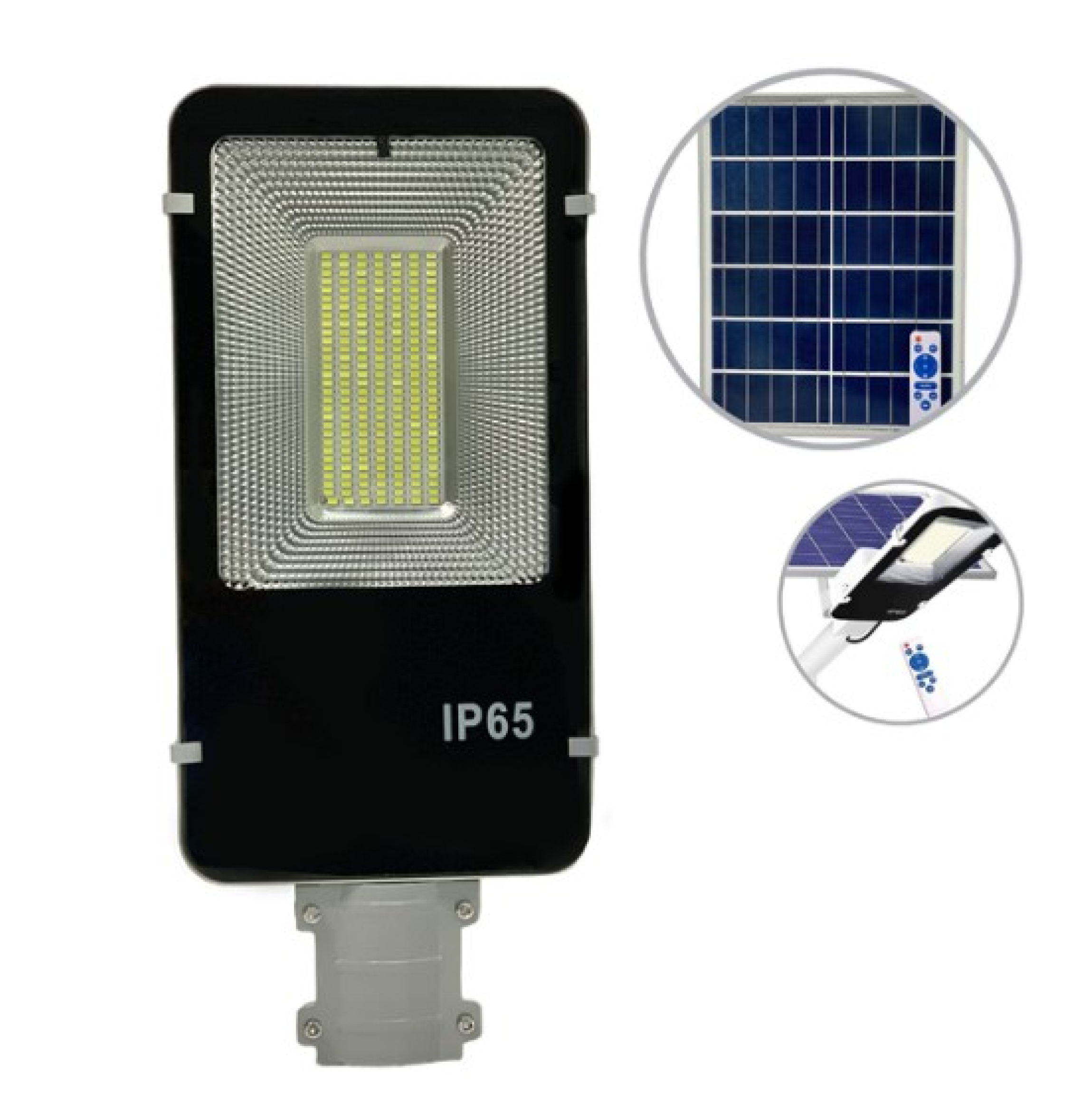 LUMINARIA LED 100W 6500K C/PANEL SOLAR EXCELL REF YS3-6100 5758 - Imagen 2