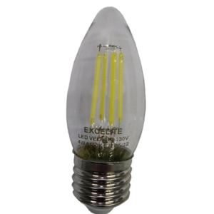 LED VELA 4W 6500K E-27 FILAMENTO REF 53875 EXCELL