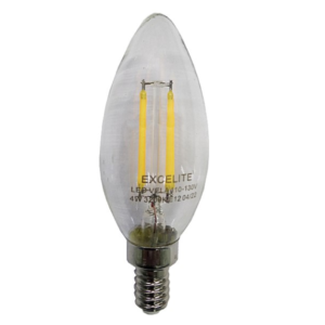 LED VELA 4W 6400K E-12 FILAMENTO REF 53721 EXCELL