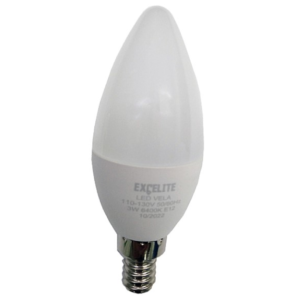 LED VELA 3W 6400K E-12 ESMERIL REF 5003 EXCELL