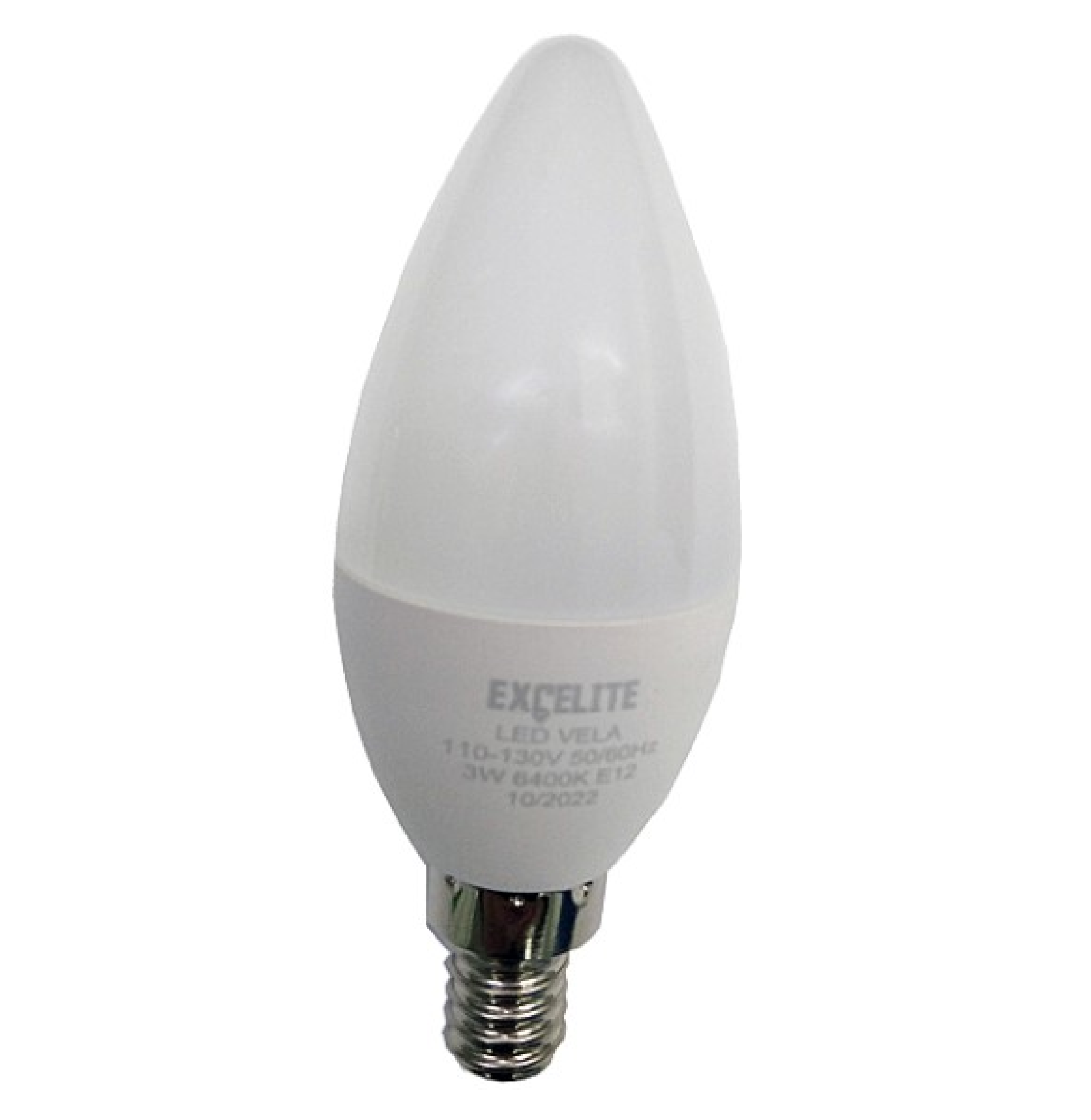 LED VELA 3W 6400K E-12 ESMERIL REF 5003 EXCELL