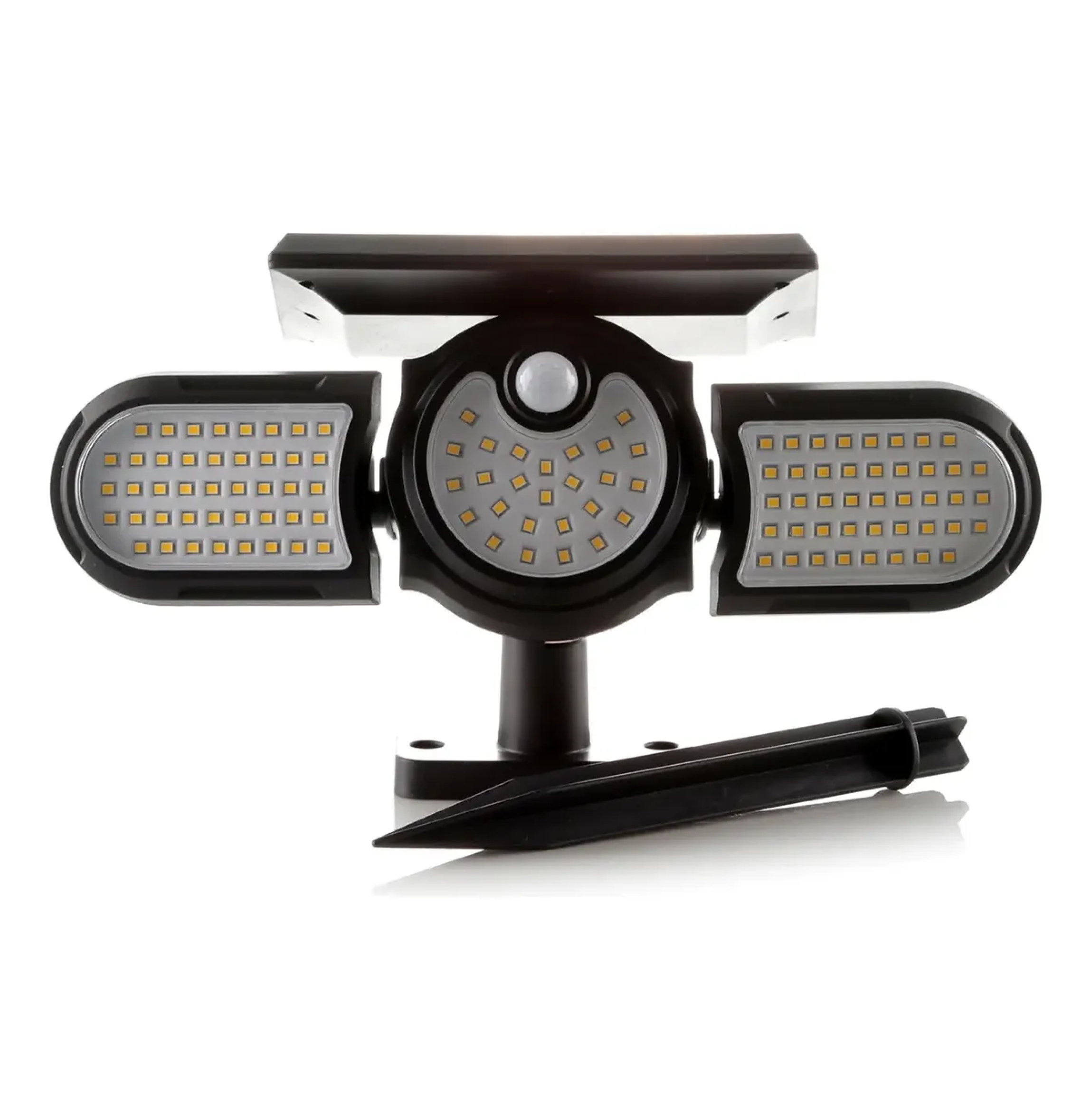 APLIQUE LED PARED 2.5W 6500K C/SENSOR SOLAR M2 NEGRO IP44 MERCURY REF ISL24 - Imagen 3