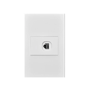 TOMA TELEFONO SENCILLA BLANCA CAPRI MERCURY ETI218