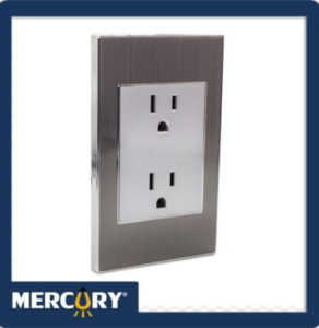 TOMA DOBLE C/POLO STAINLESS MERCURY ETI46