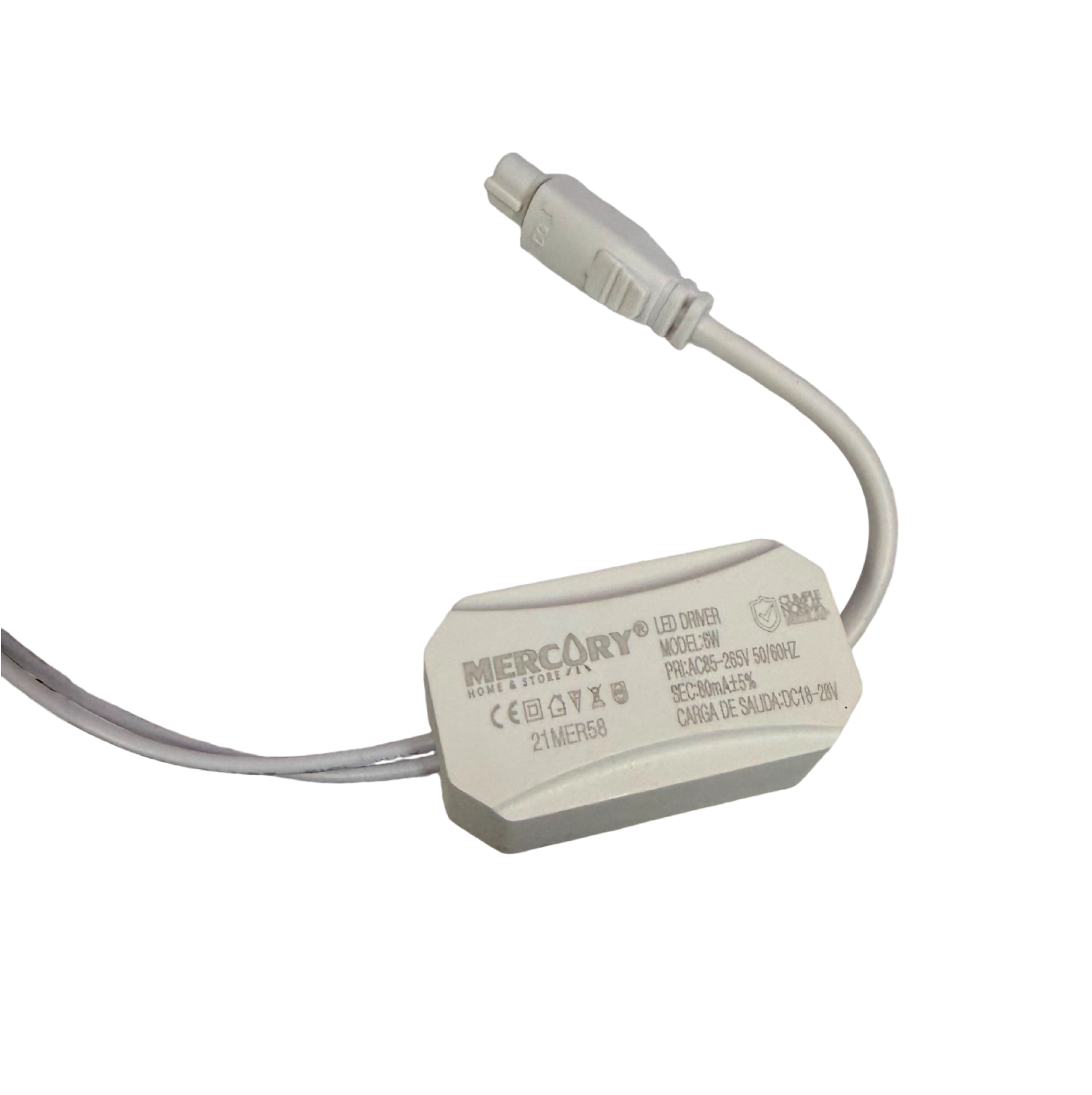 PANEL LED 06W 6500K C/BORDE COPPER/ORO ROSA MERCURY IPL179 - Imagen 2