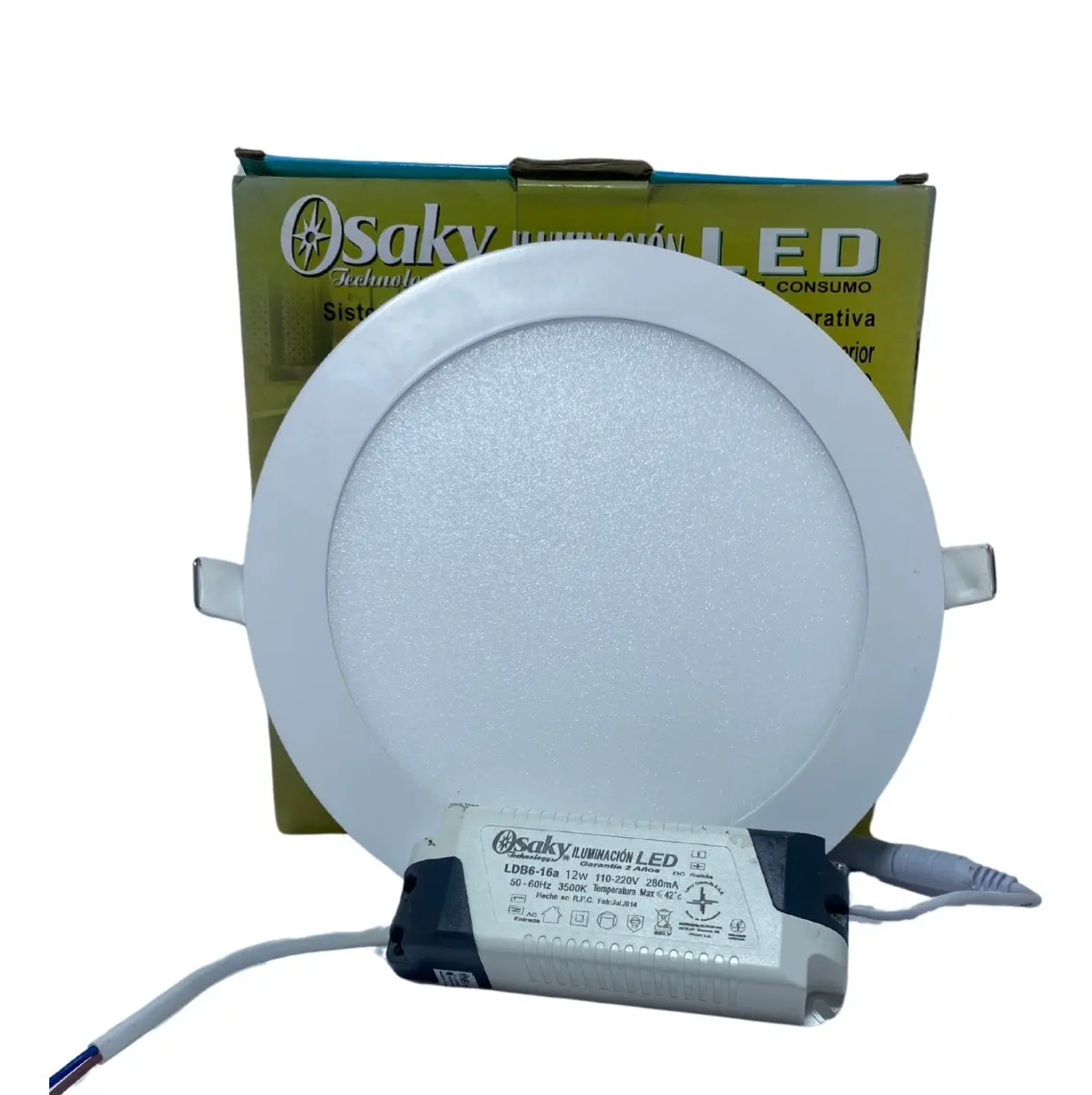 PANEL LED 12W 3500K RED INCRUSTRAR OSAKY - Imagen 3