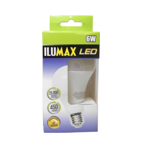 BOMBILLO LED 06W 6500K E-27 DIMMER REF 1325 ILUMAX