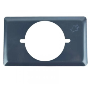 TAPA TOMA METALICA SENCILLA 3X50 ACERO INOXIDABLE CODELCA C-020-6