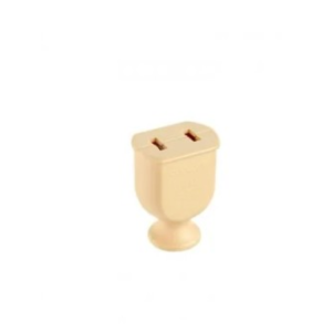 TOMA AEREA 15 AMP PASTA BEIGE CODELCA