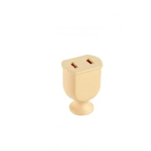 TOMA AEREA 15 AMP PASTA BEIGE CODELCA