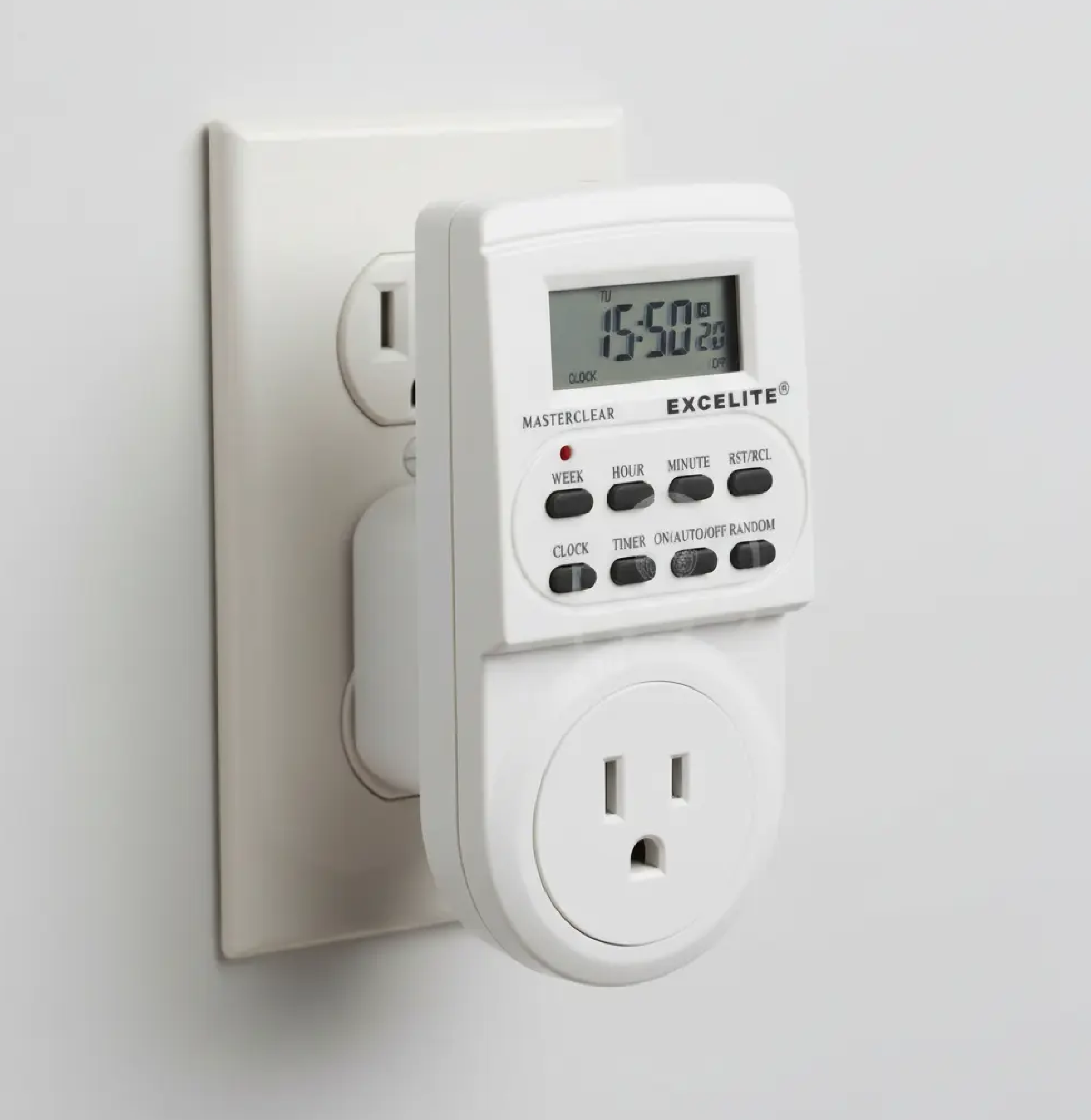 TIMMER 24 HORAS DIGITAL 220V C/POLO 5283 EXCELL - Imagen 2