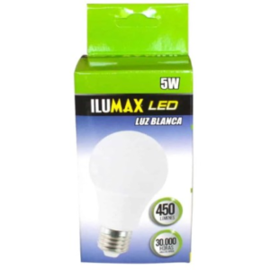 BOMBILLO LED 05W 6500K E-27 REF 1041 ILUMAX