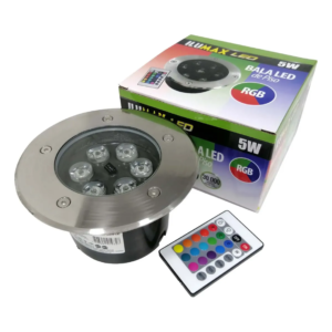 BALA DE PISO 5W RGB LED 4" INT GRANDE ILUMAX 1934