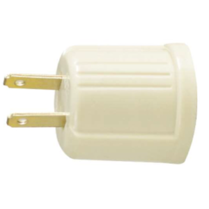 PORTALAMPARA CLAVIJA BLANCA MERCURY ECA58