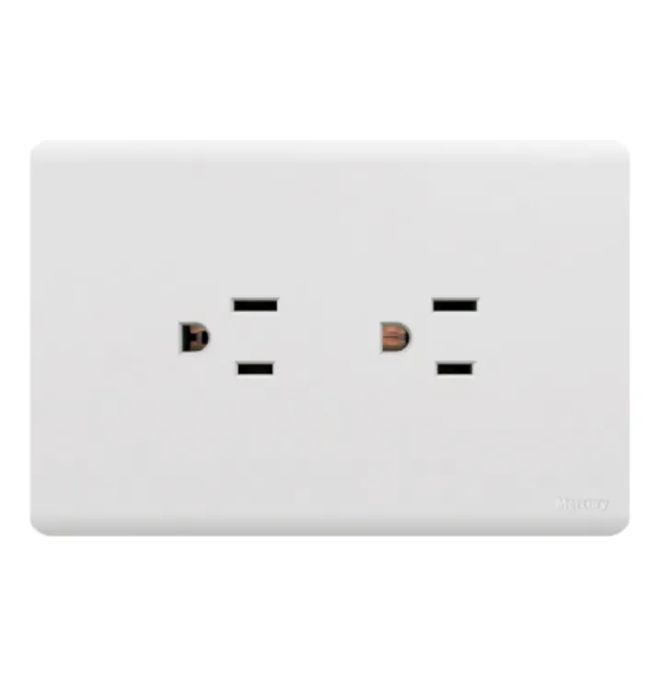 TOMA DOBLE C/P WHITE L/INFINITY MERCURY ETI260