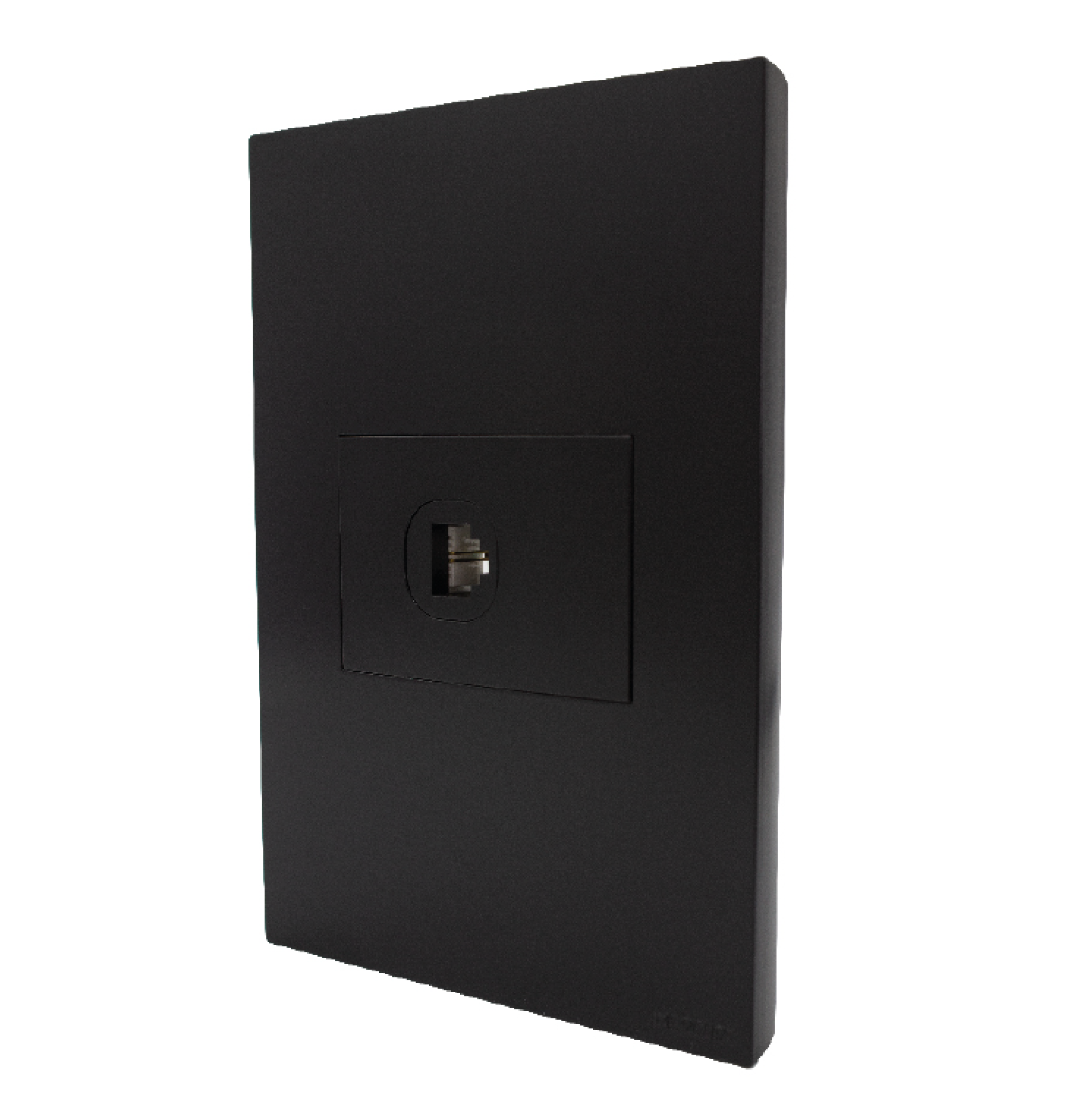 TOMA TELEFONO SENCILLA BLACK LUXURY MERCURY REF ETI106