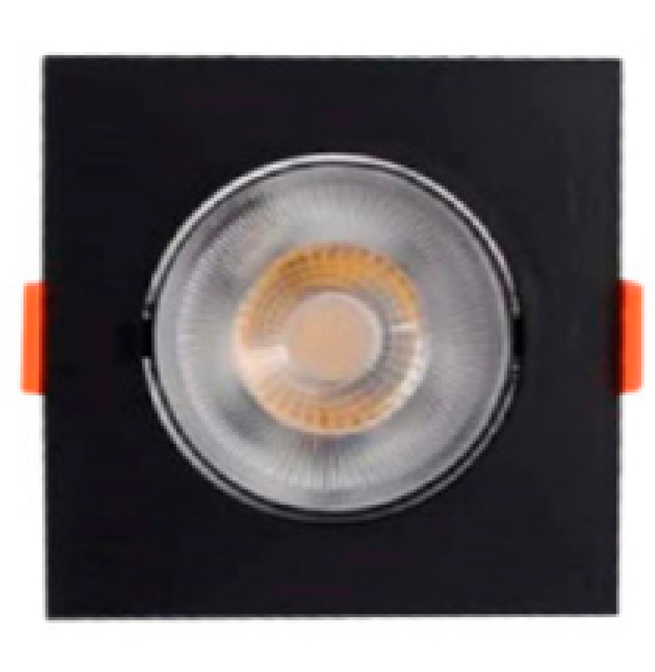 BALA LED 05W 3500K NEGRA CUADRADA MERCURY IPL98
