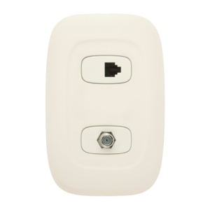 TOMA TELEFONO+COAXIAL GALICA BEIGE