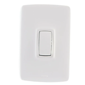 INTERRUPTOR SENCILLO ARQUEA BLANCO