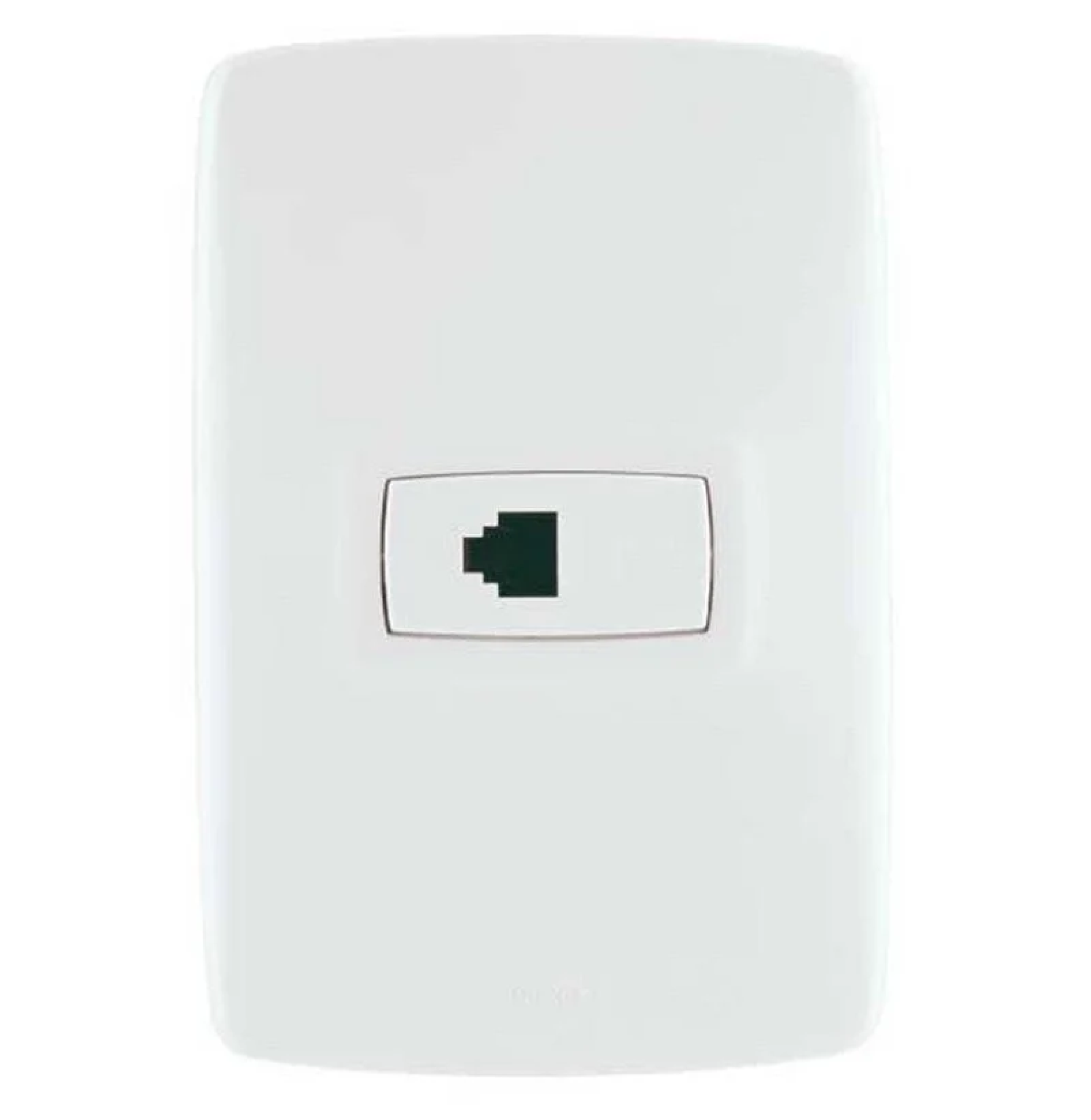 TOMA TELEFON0 SENCILLA ARQUEA BLANCA