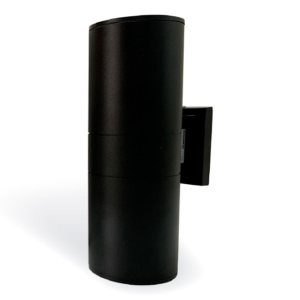 APLIQUE PARED BIFOCAL 2XE27 NEGRO ECOLITE REF APL2XPAR30-N